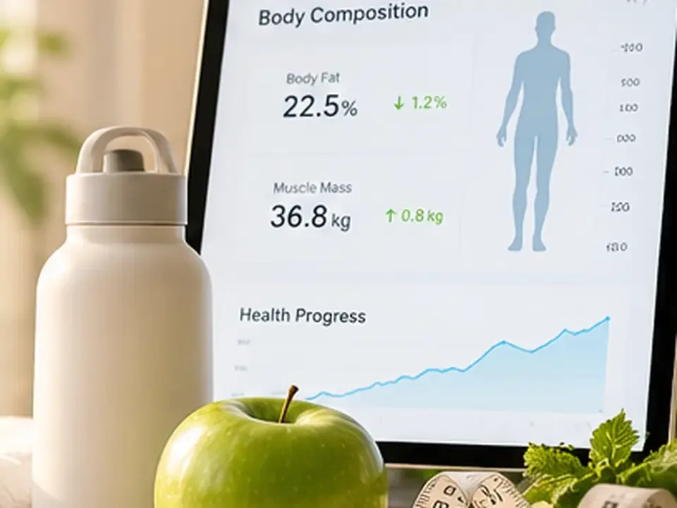 Ilustrasi produk Weight Management untuk review MWhite