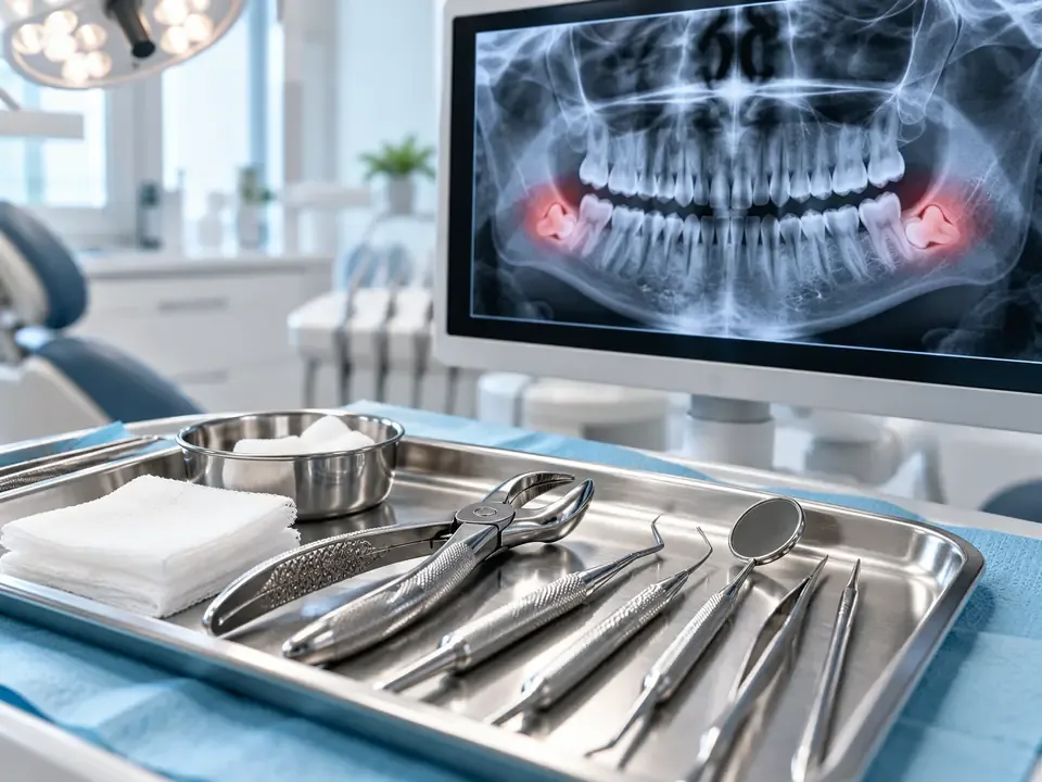 Ilustrasi produk Wisdom Teeth Removal untuk review MWhite